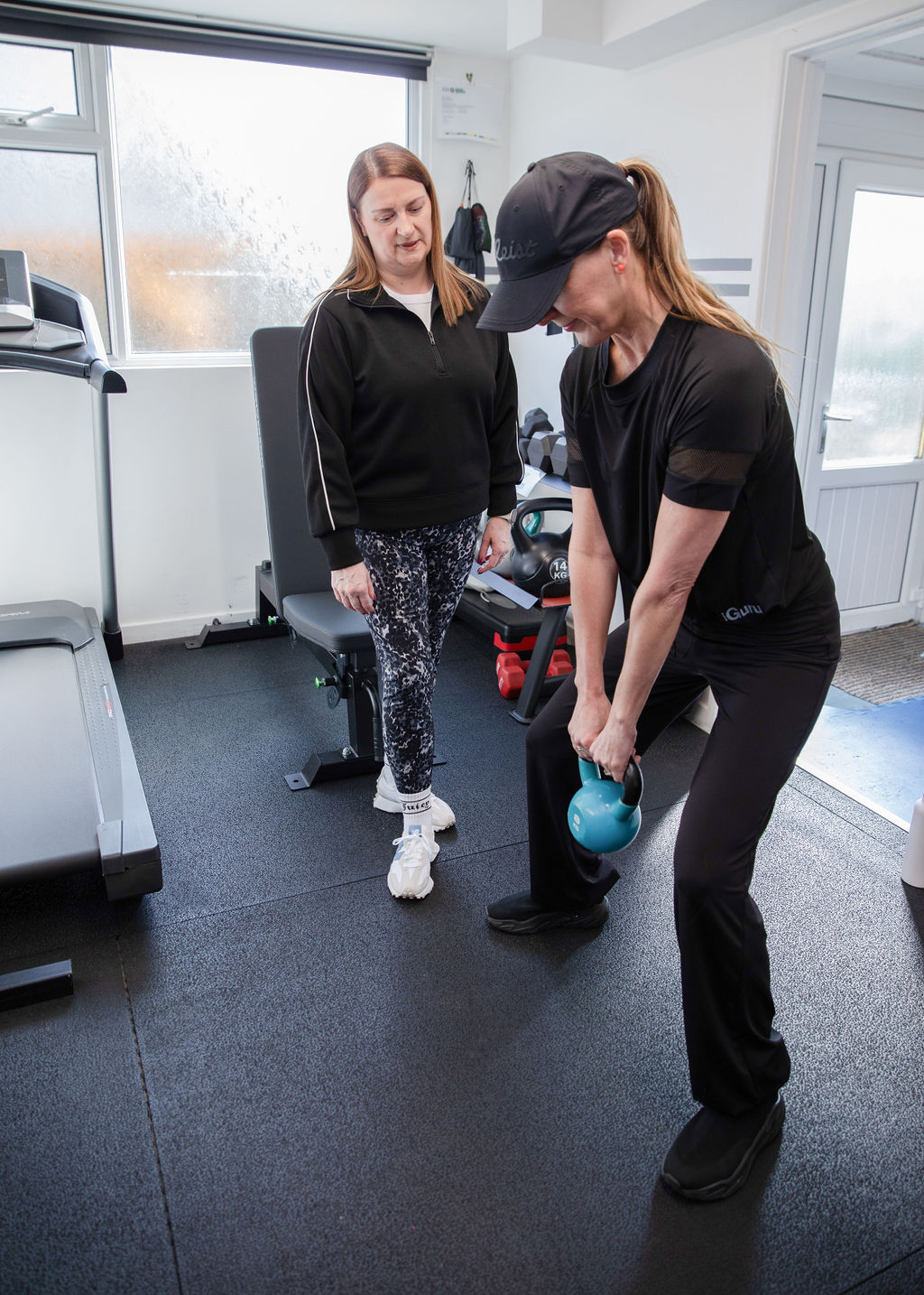 Kettlebell strength training for women at Train with Suzy